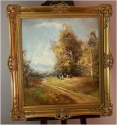 Polecamy Impresjonizm! Rodzinny Piknik w Krajobrazie Późnego Lata - Anselm Prester (1909 - 1959)