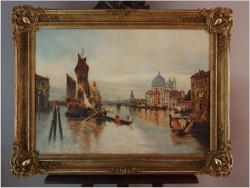  Wenecja | Santa Maria Della Salute - Pietro Fragiacomo (Italy 1856-1922)