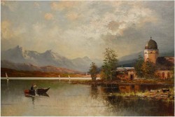 Stranbergersee - Gustaw Weiss/Guwe (118cmx68cm)