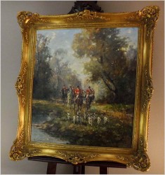 WYJAZD NA POLOWANIE - KARL MOHR *1922