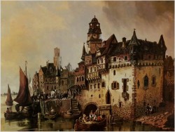 Nabrzeże Portowe - Henri Carnier (Karl Kaufmann 1843–1901/05)