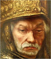 Zobacz obraz ! Człowiek w złotym hełmie, kopia w/g Rembrandt van Rijn