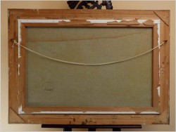 PIĘKNY ALPEJSKI KRAJOBRAZ - FRITZ ZSCHIESCHE (1926-2012)