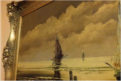 ŁODZIE NA MORZU - JEAN COUNE (1900-1963)