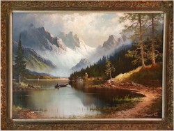 Widok na jezioro Urnersee  - Gustaw Weiss/Guwe XXL