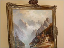 BERGSEE MONTE BIVERA - GUSTAW WEISS/GUWE (80cmx70cm)