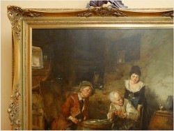 POZYCJA GODNA POLECANIA! GRA W KARTY - DICKMEIS GERHARD (Heinsberg 1918 – 1978 Jülich)