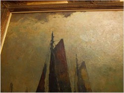 RARYTAS! NOKTURN MARYNISTYCZNY ! org HELMUT KALUZA 1912-1984 HAMBURG