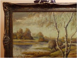 PIĘKNY KRAJOBRAZ - FRANZ VON BETTERAY (112x102cm)