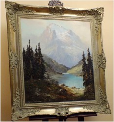 Mega Rarytas! Weisshorn - Org Herbert Uerpmann (1911-1996)