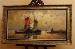 POLECAM! KUTRY RYBACKIE W PANORAMIE ~ Carol Spree ur.1907r