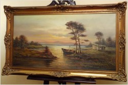 MEGA RARYTAS! PANORAMA, ZACHÓD SŁOŃCA - CAROL SPREE *1907