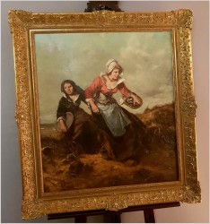 Malarstwo Aukcyjne! Powrót Przez Wydmy - Dickmeis Gerhard (Heinsberg 1918 - 1978 Jülich)