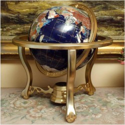 POLECAMY WIELKI GLOBUS, KAMIENIE PÓŁSZLACHETNE DO BIURA