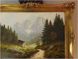 WILDER KAISER, TIROL IN ÖSTERREICH - sygn, LEIDNER XXw.