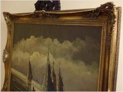 UNIKATOWY ROZMIAR! ŁODZIE NA MORZU - JEAN COUNE (1900-1963)