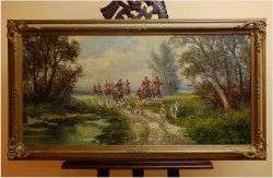 POLECAMY! WYJAZD NA POLOWANIE - WLADIMIR GRECHOW (*1917 IN MOSCOW)