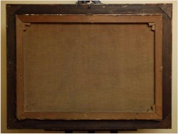 MALARSTWO AUKCYJNE ! KUTRY U BRZEGU - RUDOLF PRIEBE (1889 – 1964)