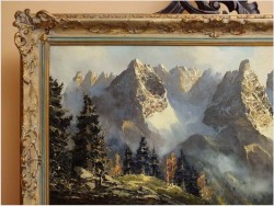 PIĘKNE DOLOMITY, MONTE CRISTALLO - J.E.LEMKE (*1916 Falkenberg)