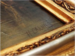 HOLLÄNDISCHE HAFENSTADT - HENRI CARNIER, Karl Kaufmann (Österreich, 1843–1901/05)