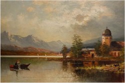 Stranbergersee - Gustaw Weiss/Guwe (118cmx68cm)