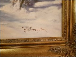 Kulig z Trojką - Jakub Michał Kasprowicz (1905 Zubrza pod Lwowem -1975 Komorów pod Warszawa)