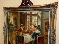 MUSZKIETERZY I WINO - oryg. MAX KRAUSS *1902 + ORGINALBRIEF!