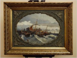 MEGA RARYTAS! STARA MUZEALNA MARYNISTYKA - HENRIK WILLEM MESDAG (1831-1915)