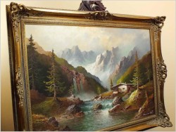 PITZTAL Z WIDOKIEM NA WILDGRAT - GUSTAW WEISS/GUWE