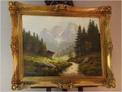 WILDER KAISER, TIROL IN ÖSTERREICH - sygn, LEIDNER XXw.