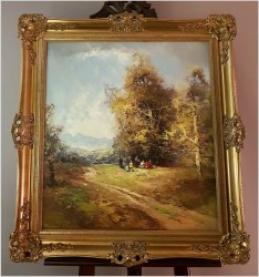 Polecamy Impresjonizm! Rodzinny Piknik w Krajobrazie Późnego Lata - Anselm Prester (1909 - 1959)