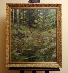 ORYGINAŁ! BAŻANTY I KUROPATWY - Georg Majewicz (1897 - 1965, Niemcy)