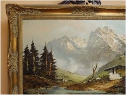 UNIKAT ! WILDER KAISER - ORYGINALNY HERBERT UERPMANN (1911-1996r.)