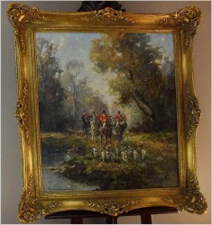 WYJAZD NA POLOWANIE - KARL MOHR *1922