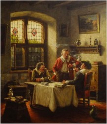 ROZMOWA PRZY STOLE ! org HEIN VAN DOREN ur. 1930r