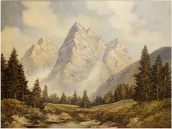 POLECAMY! PIĘKNY KRAJOBRAZ ALPEJSKI - SANDER XXw.