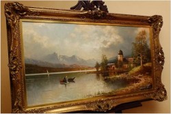 Stranbergersee - Gustaw Weiss/Guwe (118cmx68cm)