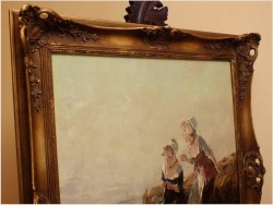 W OCZEKIWANIU NAD BRZEGIEM MORZA! DICKMEIS GERHARD (Heinsberg 1918 – 1978 Jülich)