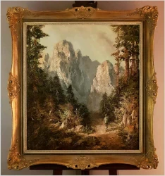 Palagruppe Dolomiten - Oryg. Herbert Uerpmann (1911-1996)