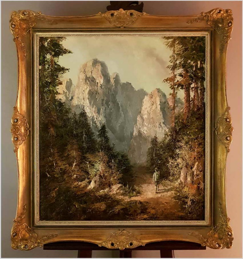 Palagruppe Dolomiten - Oryg. Herbert Uerpmann (1911-1996)