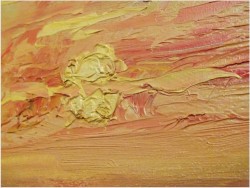 MORZE ŚRÓDZIEMNE, ŁODZIE Z WIDOKIEM NA WENECJĘ - HEINZ NEHREN *1919