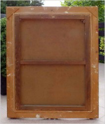 WYJĄTKOWY! LEŚNY SIELANKOWY KRAJOBRAZ, GIFFINGER RUDOLF - WIEDEŃ XIXw. (UWAGA! DUŻY ROZMIAR XXL)