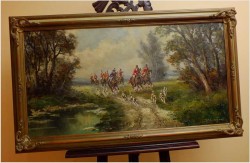 POLECAMY! WYJAZD NA POLOWANIE - WLADIMIR GRECHOW (*1917 IN MOSCOW)