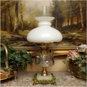 STARA LAMPA NAFTOWA - CARL KNEUSEL ZEULENRODA XIXw.