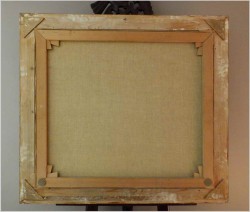 OBRAZ MARYNISTYCZNY! KUTRY PRZY BRZEGU, ROZŁADUNEK KRABÓW  - KARL MOHR (DÜSSELDORF 1922-2013)