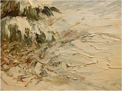 RARYTAS ZIMOWY! PRZEJAŻDŻKA KONNA - W.v.Kamp (120cm x 90cm)