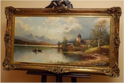 Stranbergersee - Gustaw Weiss/Guwe (118cmx68cm)