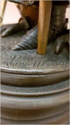 Prosto z Francji! Duża Figura Jeanne D’arc - Louis Moreau (French 1855-1919)