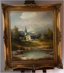 ROMANTYCZNE MALARSTWO - HANS WAGNER *1924