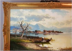 Jezioro Chiemsee ~ Helmut Stadelhofer (1914- 1979)